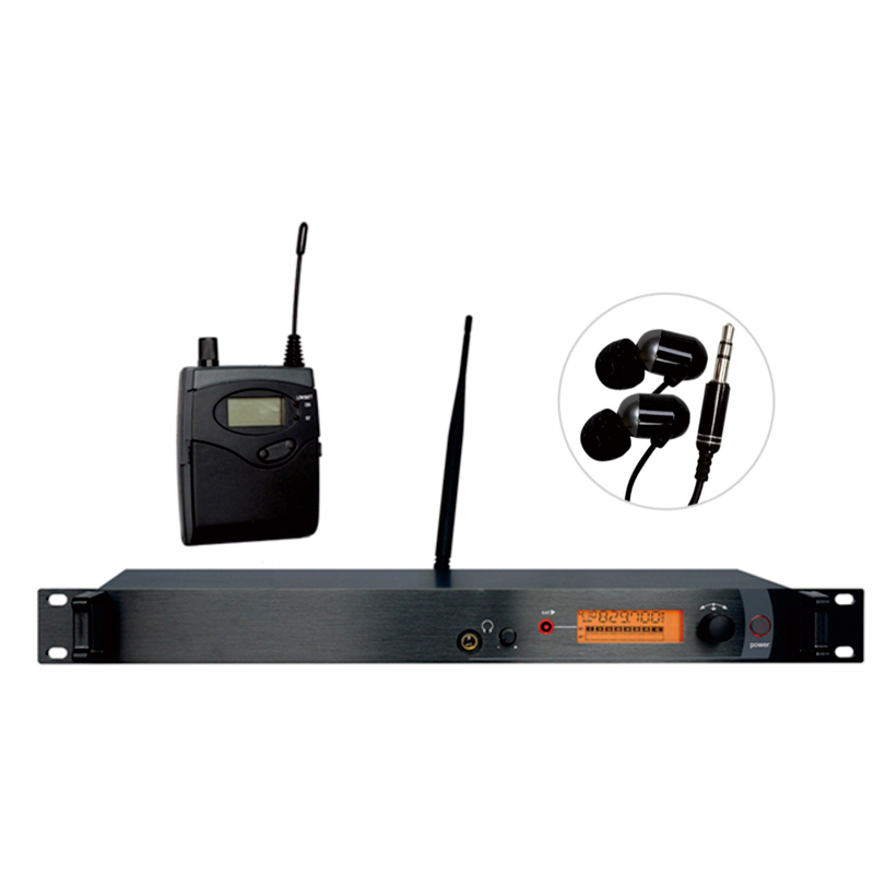 UHF舞台入耳式监听返听系统（单通道）