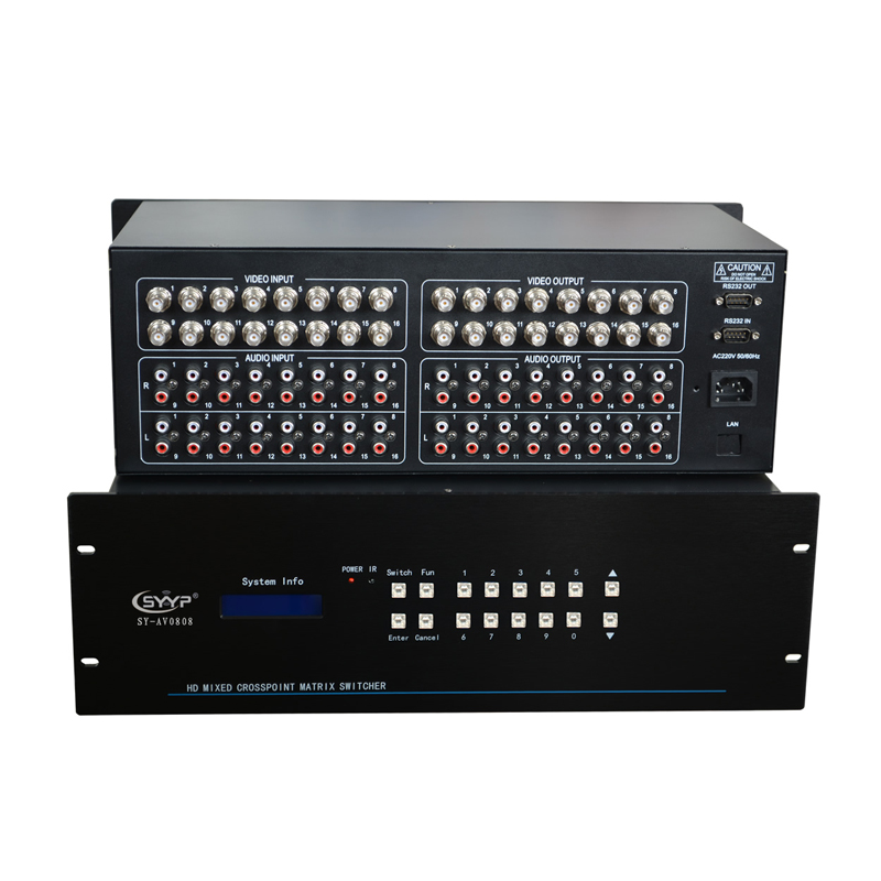AV矩阵切换器 SY-AV1616